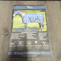 Hard Mesh Fly Sheet, 2 Leg Straps, 2 Belly Straps, tags, bag, detach tail cover *new
