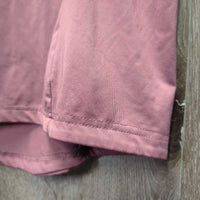 SS Shirt, 1/4 zip Up *gc, snags, runs, pits, threads
