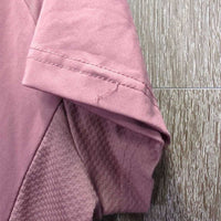SS Shirt, 1/4 zip Up *gc, snags, runs, pits, threads
