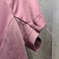 SS Shirt, 1/4 zip Up *gc, snags, runs, pits, threads
