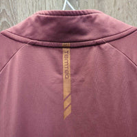SS Shirt, 1/4 zip Up *gc, snags, runs, pits, threads
