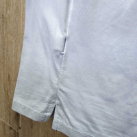 LS Sun Shirt, 1/4 zip up, mesh sleeves *gc, older, rubs, mnr snags, pills, linty & fading logo
