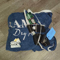 Terry Towel Cooler, attach neck, tail *vgc, clean, shavings, hay, v.mnr threads

