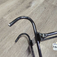 Folding Metal Wire Stall Saddle Rack *vgc, clean, chipped paint, mnr rust, scuffs, bubbles
