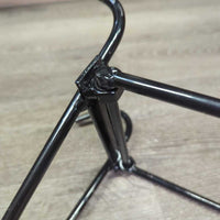 Folding Metal Wire Stall Saddle Rack *vgc, clean, chipped paint, mnr rust, scuffs, bubbles

