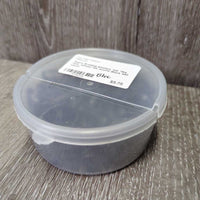 Braiding Elastics, tub *like new, almost full, scuffs
