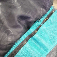 Med Winter Blanket, detach neck, 2 legs *gc, clean & dirty, snags, v.faded, 0 Wpf, scratches, slices, sm holes, older, lining rips
