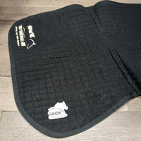 Quilt Jumper Saddle Pad, Piping "ThunderBird" *gc, clean, hairy, sparkley, faded, rubs, curled edges
