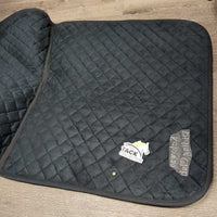 Quilt Dressage Saddle Pad "Kelowna Riding Club" *xc/vgc, clean, hairy, sparkley, mnr residue
