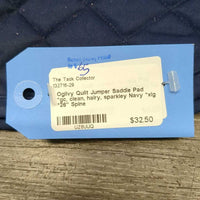 Quilt Jumper Saddle Pad *gc, clean, hairy, sparkley
