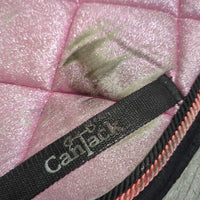 Quilt Jumper Saddle Pad, 2x Pipping *vgc/gc, clean, mnr hair, rubs, pilly, residue, peeling
