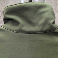 Soft Shell Jacket, Fleece Lined, Velcro Collar *gc/fair, clean, mnr clumpy, rubs, pills, snags
