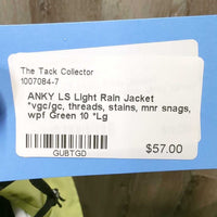 LS Light Rain Jacket *vgc/gc, threads, stains, mnr snags, wpf
