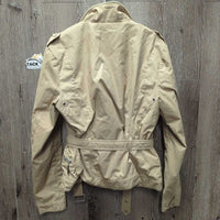 Rain Jacket, Zipper, Belt *xc/like new, wpf
