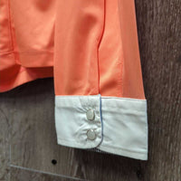 LS Show Sun Shirt, 1/3 Snap Up, Snap Collar, tags *new, older?
