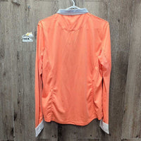 LS Show Sun Shirt, 1/3 Snap Up, Snap Collar, tags *new, older?

