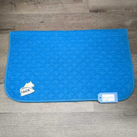 Thick Quilt Baby Saddle Pad *gc, clean, faded, mnr hair, pills, rubs
