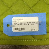 Thick Quilt Baby Saddle Pad *xc, mnr dirty
