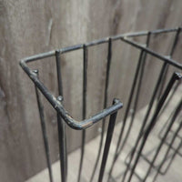 Wall Mount Metal Bandage Roller Rack *gc, older, tape, bent, mnr dirt
