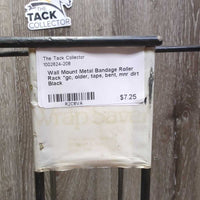 Wall Mount Metal Bandage Roller Rack *gc, older, tape, bent, mnr dirt
