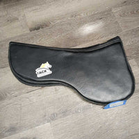 Leather Memory Foam Half Pad *vgc, clean, mnr stains, marks & residue, older?
