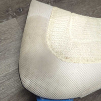 Reversible/Double Sided Non Slip Shimmable Half Pad *vgc, clean, mnr dusty & stains, older
