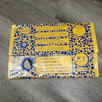 Sticky Non Slip Rubber Half Pad, cloths, package *vgc, mnr dusty
