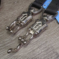 2 Hvy Nylon Web Cross Ties, adjustable, quick release, tags *new
