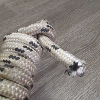 Nylon Rope Lead, bull snap *vgc/gc, mnr dirt, stained, rust
