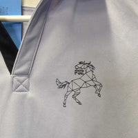 SS V Neck Polo Shirt *vgc, mnr snags
