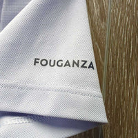 SS V Neck Polo Shirt *vgc, mnr snags
