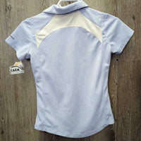 SS V Neck Polo Shirt *vgc, mnr snags
