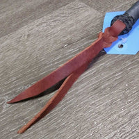 Yacht Rope Mecate Reins, Leather Ends *like new
