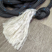 Yacht Rope Mecate Reins, Leather Ends *like new
