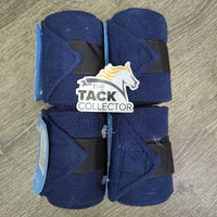 4 Fleece Polo Wraps, bag *vgc, clean, mnr hair, pills
