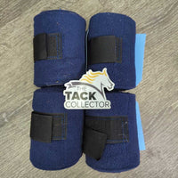 4 Fleece Polo Wraps, bag *vgc, clean, mnr hair, pills
