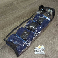 4 Fleece Polo Wraps, bag *vgc, clean, mnr hair, pills
