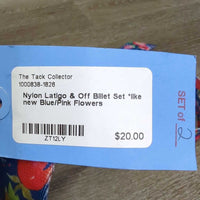 Nylon Latigo & Off Billet Set *like new
