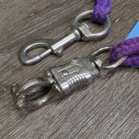 1 Only Nylon - Bungee Trailer Tie, quick release, snap, plastic cap *gc/fair, thinned spots, chews, frays, dirt, rubs, stains

