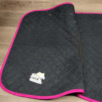 Quilt Baby Jumper Saddle Pad *vgc, clean, hairy, mnr rubs & puckers
