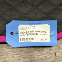 Quilt Baby Jumper Saddle Pad *vgc, clean, hairy, mnr rubs & puckers
