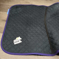 Quilt Baby Jumper Saddle Pad *vgc, clean, rubs, residue, shiny spots, puckers

