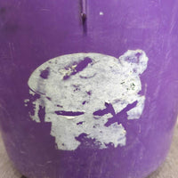Flat Back Plastic Bucket *gc, clean, v.chewed, scuffed, scratches, faded, residue
