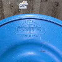 Round Plastic Feed Tub *vgc, clean, mnr residue, scuffed
