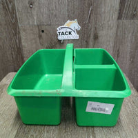 Plastic Grooming Tote *vgc, clean, mnr residue, scuffs, discolour
