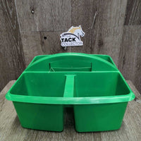 Plastic Grooming Tote *vgc, clean, mnr residue, scuffs, discolour
