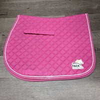 Quilt Jumper Saddle Pad *gc, clean, faded, rubs, holes, puckers, older
