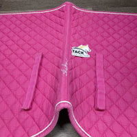 Quilt Jumper Saddle Pad *gc, clean, faded, rubs, holes, puckers, older
