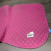 Quilt Jumper Saddle Pad *gc, clean, faded, rubs, holes, puckers, older
