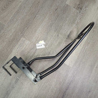 Metal Folding Saddle Rack *vgc, tape, mnr dirt/residue
